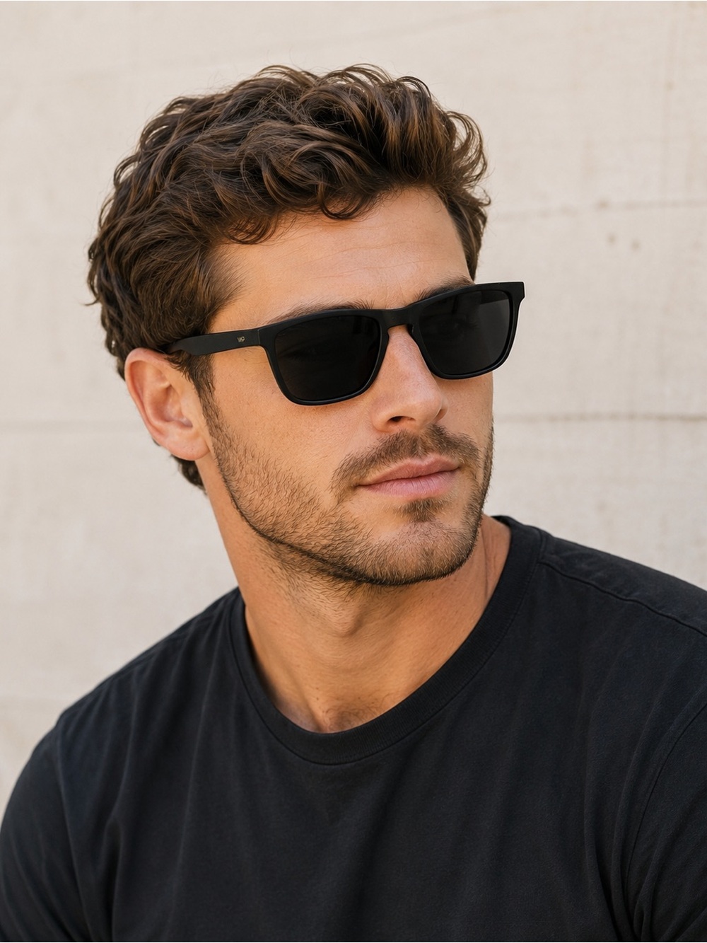 WMP Wear Me Pro Eyewear Lucas Sunglasses Matte Black Unisex